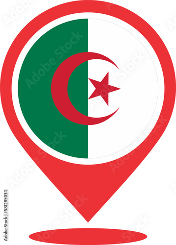 Algeria flag pin map 2023031333 Free Download Algeria flag pin map 2023031333 - GFXLoad