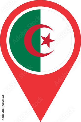 Algeria flag pin map 2023031334 Free Download Algeria flag pin map 2023031334 - GFXLoad
