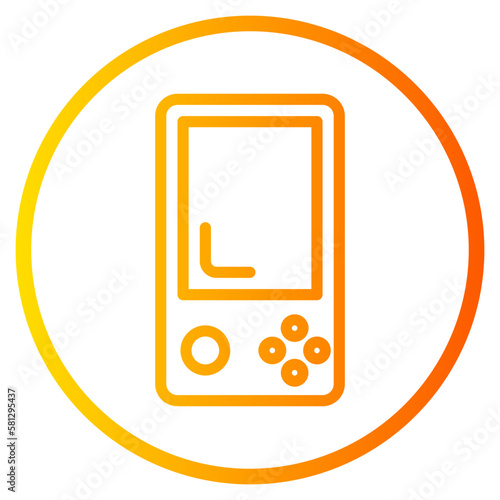 game console gradient icon