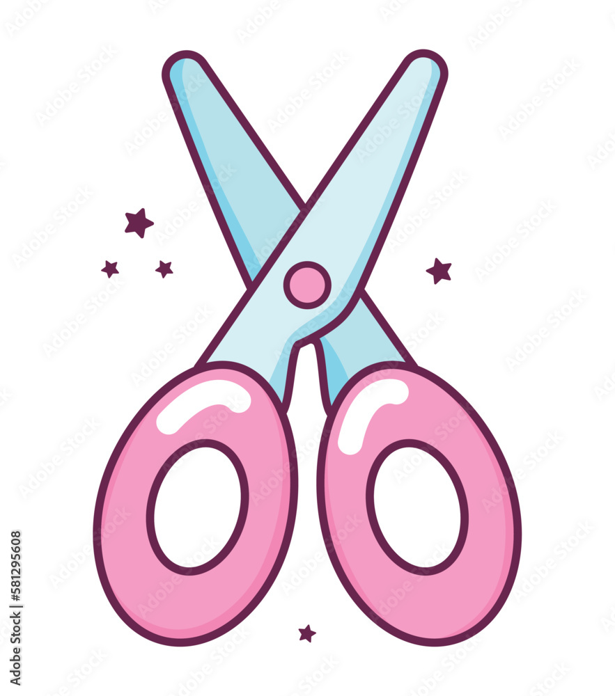 pink scissor design pink scissor design