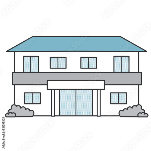 老人ホームのイラスト