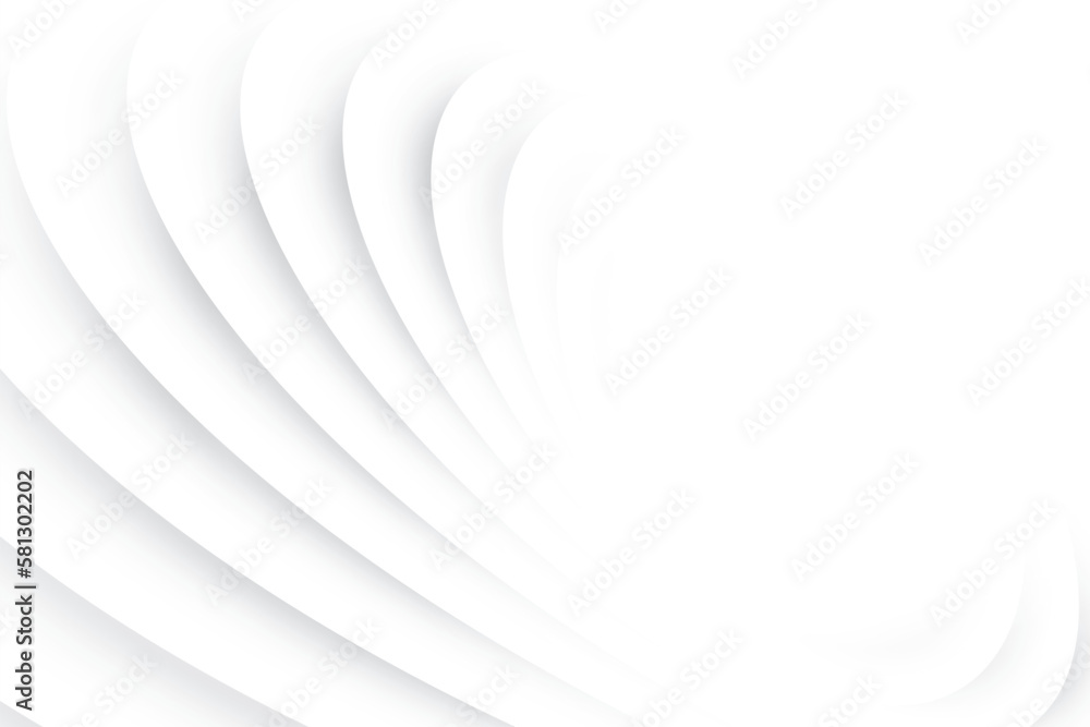 Abstract white and gray color, modern design stripes background with geometric round shape. Vector illustration. Abstract white and gray color, modern design stripes background with geometric round shape. Vector illustration.
