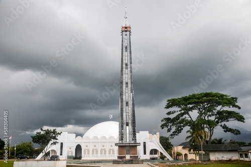 Al Munawarah Grand Mosque, Jantho City, Aceh Besar District, Aceh Province, Indonesia photo