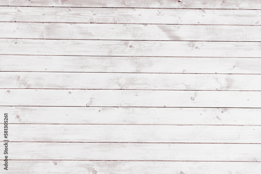 Naklejka premium White wood texture background surface with old natural pattern or old wood texture table top view. Grain surface with wood texture background