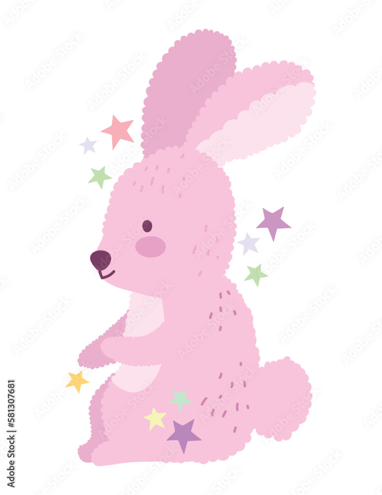 Fototapeta premium easter cute rabbit