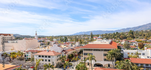 Views from the Santa Barbara courthouse