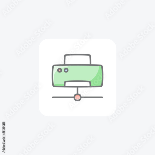 Wifi, network fully editable vector fill icon