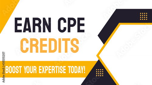 Earn CPE credits - Professional development for certified public accountants.