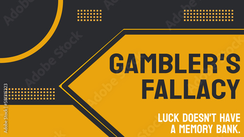 Gambler's fallacy - Understanding the fallacy of past events predicting future outcomes.