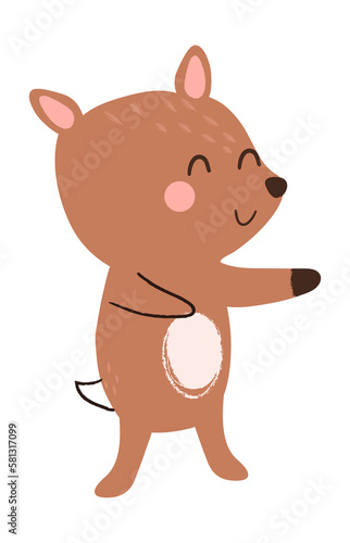 Cute animal vector