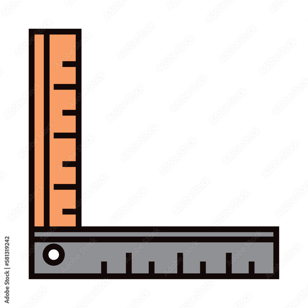 Obraz premium design ruler icon