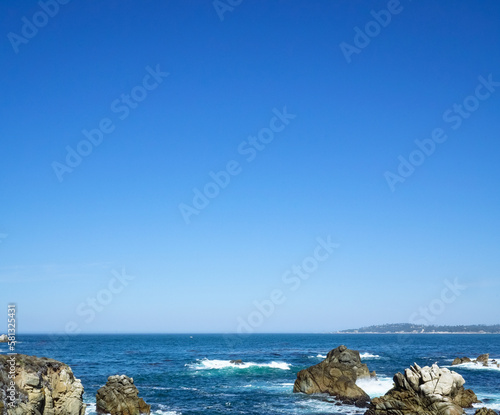 The ocean view from Point Lobos State Natural Reserve in California