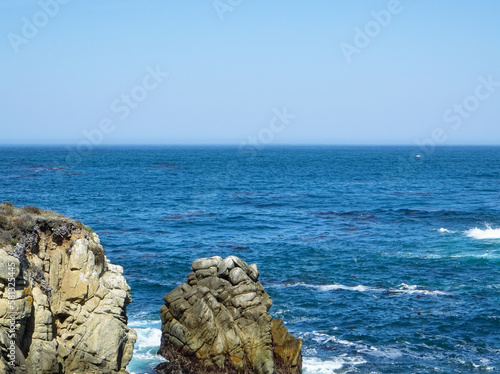 The rocky shores at Point Lobos State Natural Reserve in California