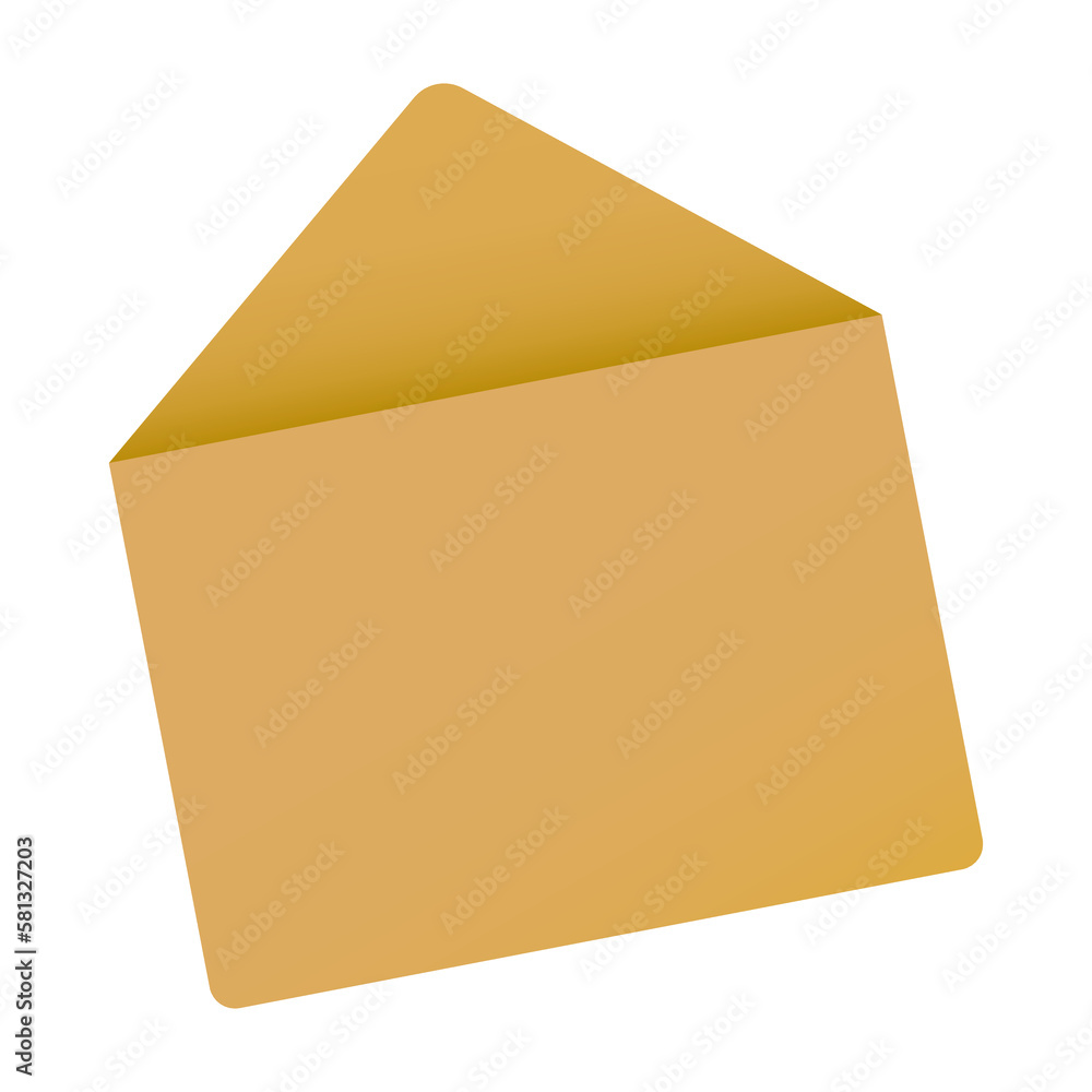 Isolated envelope open, icon, vector sign Isolated envelope open, icon, vector sign