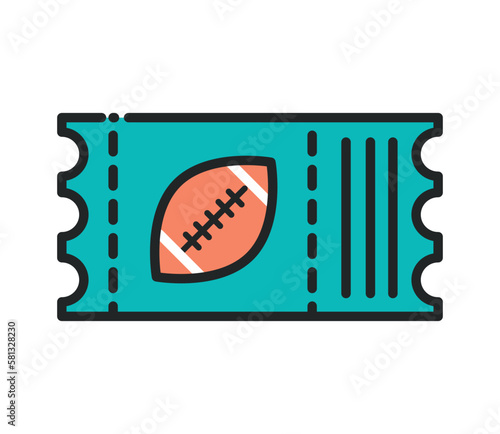 ticket american football