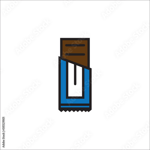 Chocolate icon vector design