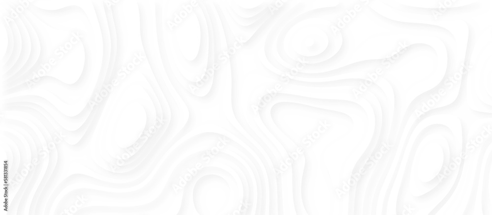 White abstract papercut origami design. White abstract papercut origami design.
