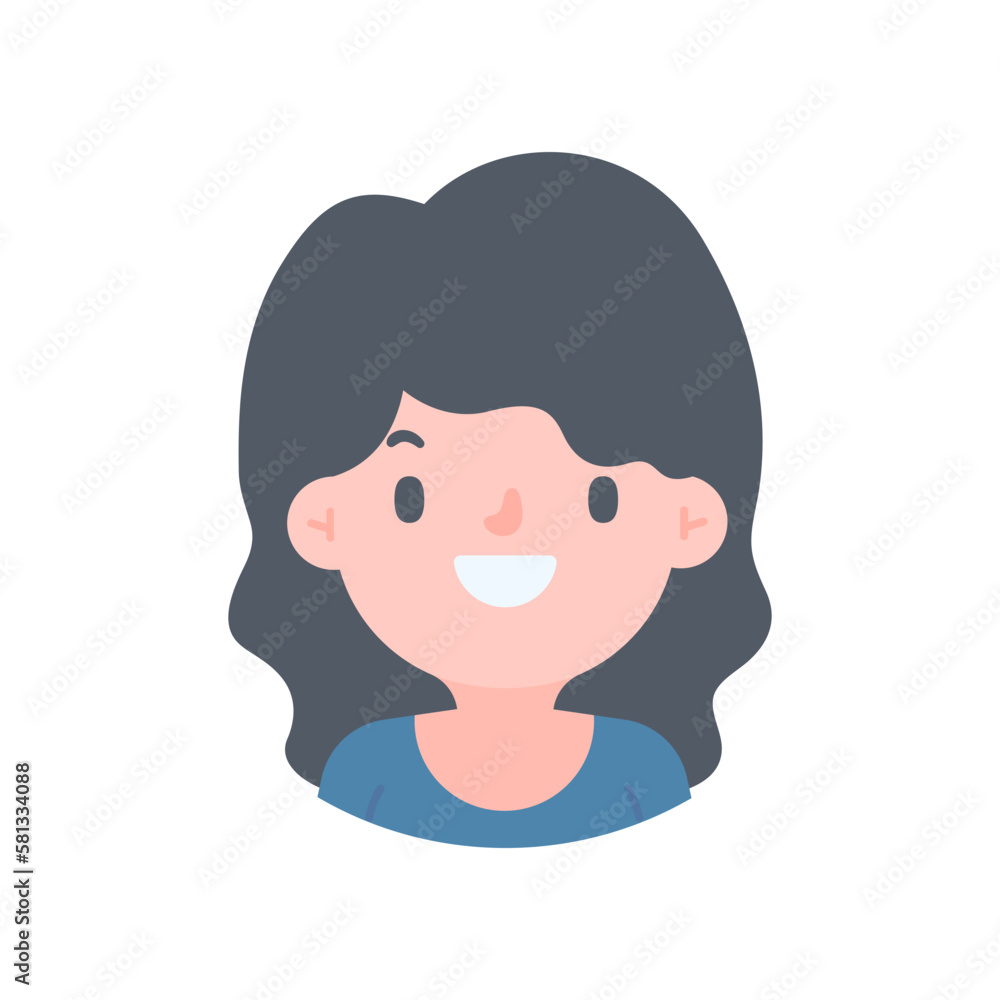 Avatar with a young face pictures of men and women of various nationalities Avatar with a young face pictures of men and women of various nationalities