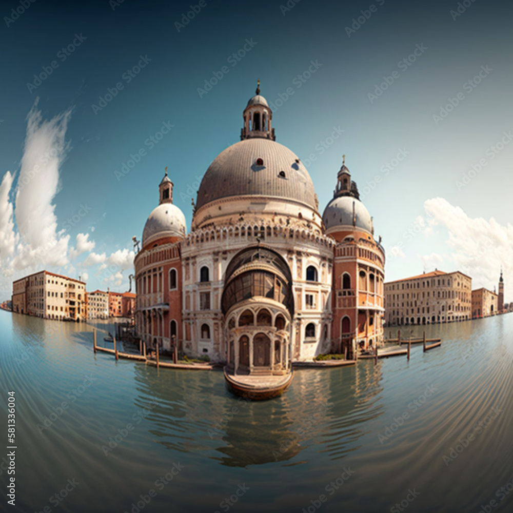 Panoramic View of Venice.AI