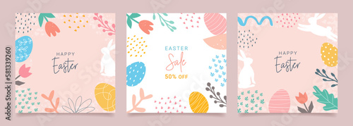 Canvas Print Happy Easter