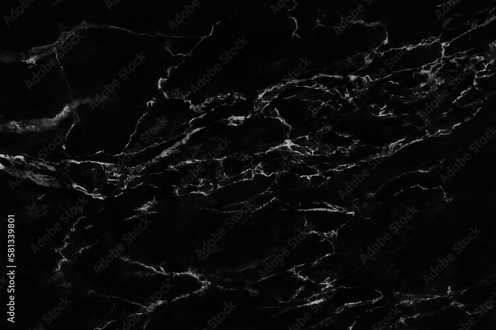 Black grey marble seamless glitter texture background, counter top view of tile stone floor in natural pattern.