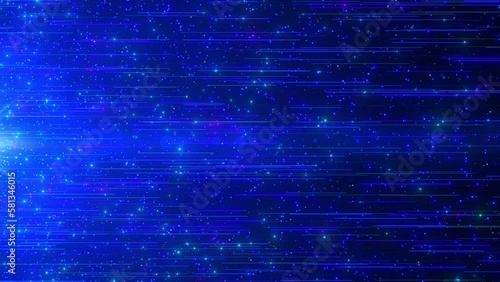 光り輝くラインの背景素材。テクノロジーや近未来のデザインに