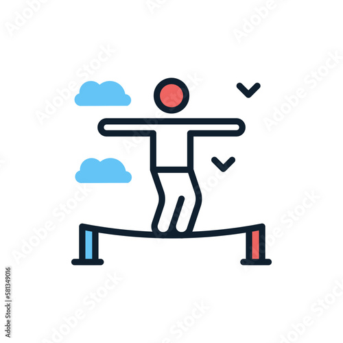 Challenge icon in vector. illustration