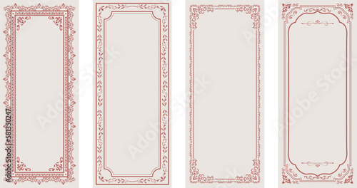 アンティーク　クラシック　フレーム飾り枠