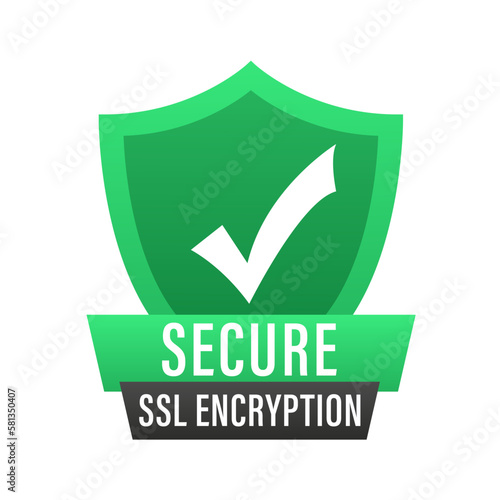 Secure connection, ssl shield protected symbols icon, https certificate privacy icon, secure secure data encryption technology. Protection icon. Shield icon vector. Data secure. Vector illustration