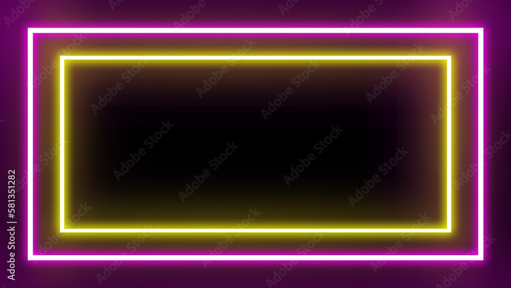 purple yellow neon empty background modern neon light background purple yellow neon empty background modern neon light background