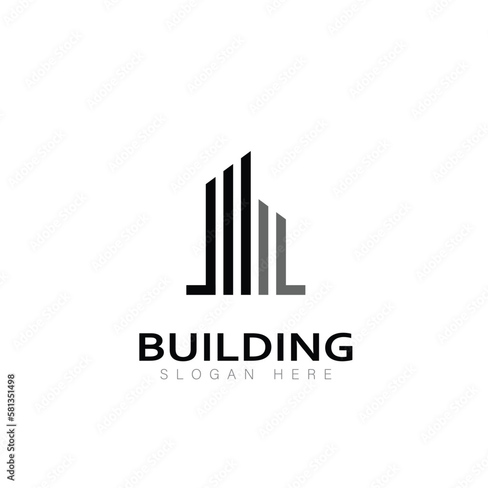 Building Construction Logo Design Vector real estate