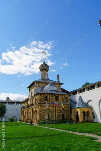 Rostov, Russia. Church of the Icon of the Mother of God Hodegetria in the Kremlin. Rostov Kremlin photo