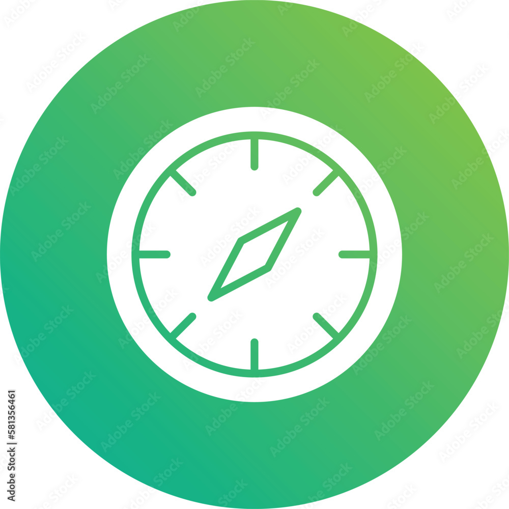 Compass Vector Icon Design Illustration Compass Vector Icon Design Illustration