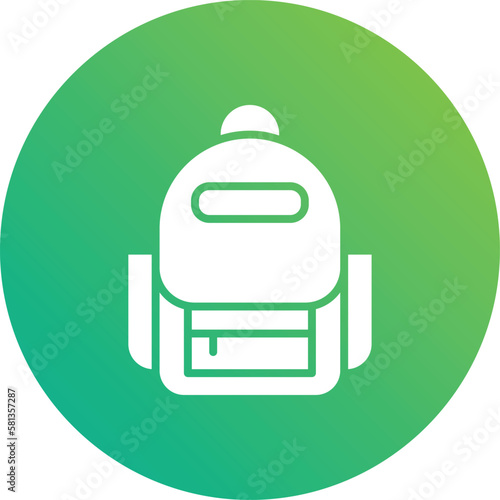 Bagpack Vector Icon Design Illustration