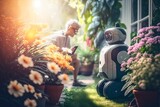 Robotic Garden Pruning, AI Generated