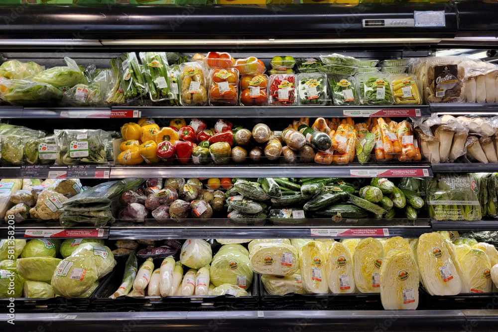 Foto de Kuala Lumpur, Malaysia 12 Mar 2023 Fresh organic fruits and