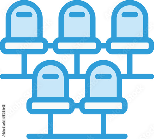 Waiting room Vector Icon Design Illustration