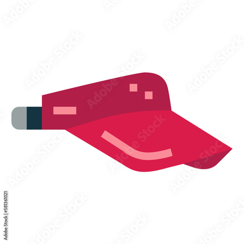 visor flat icon style