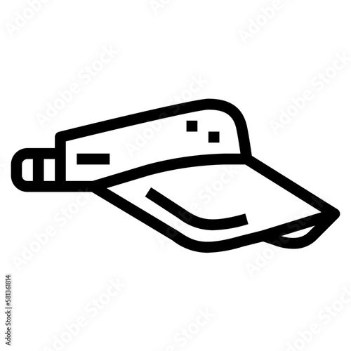 visor line icon style