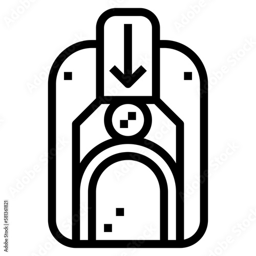 putt return machine icon style