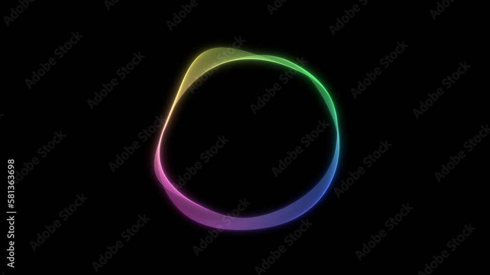 Ellipse swirl gradient energy background. 2D layout illustration Ellipse swirl gradient energy background. 2D layout illustration