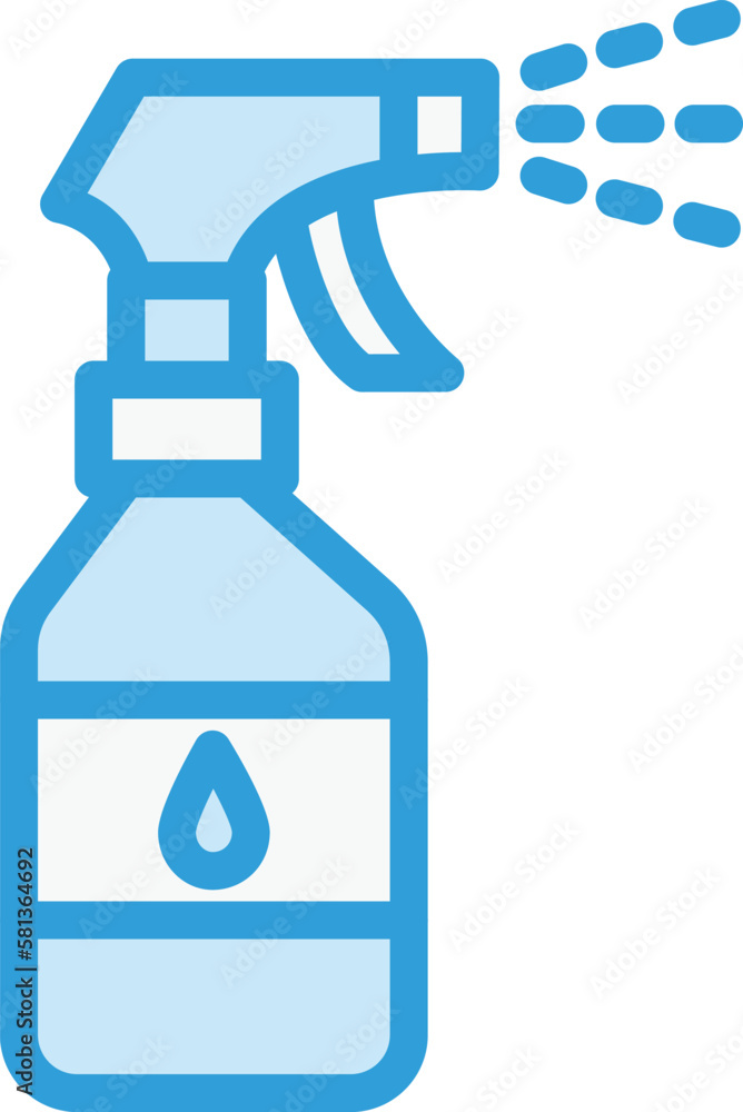 Spray bottle Vector Icon Design Illustration Spray bottle Vector Icon Design Illustration