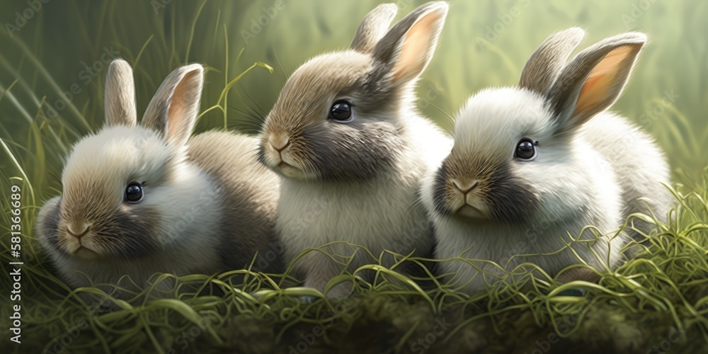 Obraz premium Easter rabbit