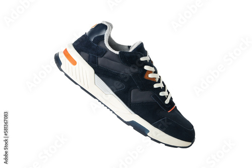 Tableau sur toile Concept of shoes - sneaker isolated on white background