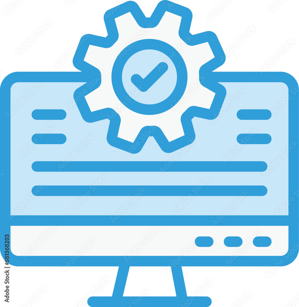 Testing Vector Icon Design Illustration Testing Vector Icon Design Illustration