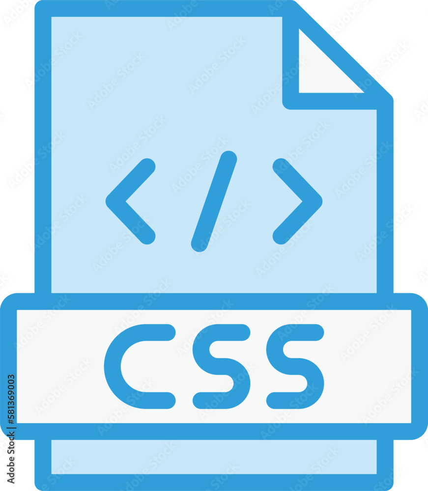Css Vector Icon Design Illustration Css Vector Icon Design Illustration