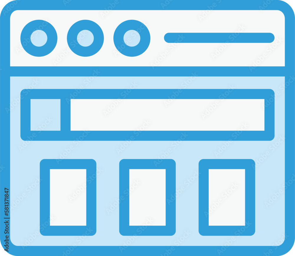Website Vector Icon Design Illustration Website Vector Icon Design Illustration