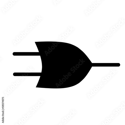 Logic gates symbols. Electrical icon.circuit icon photo