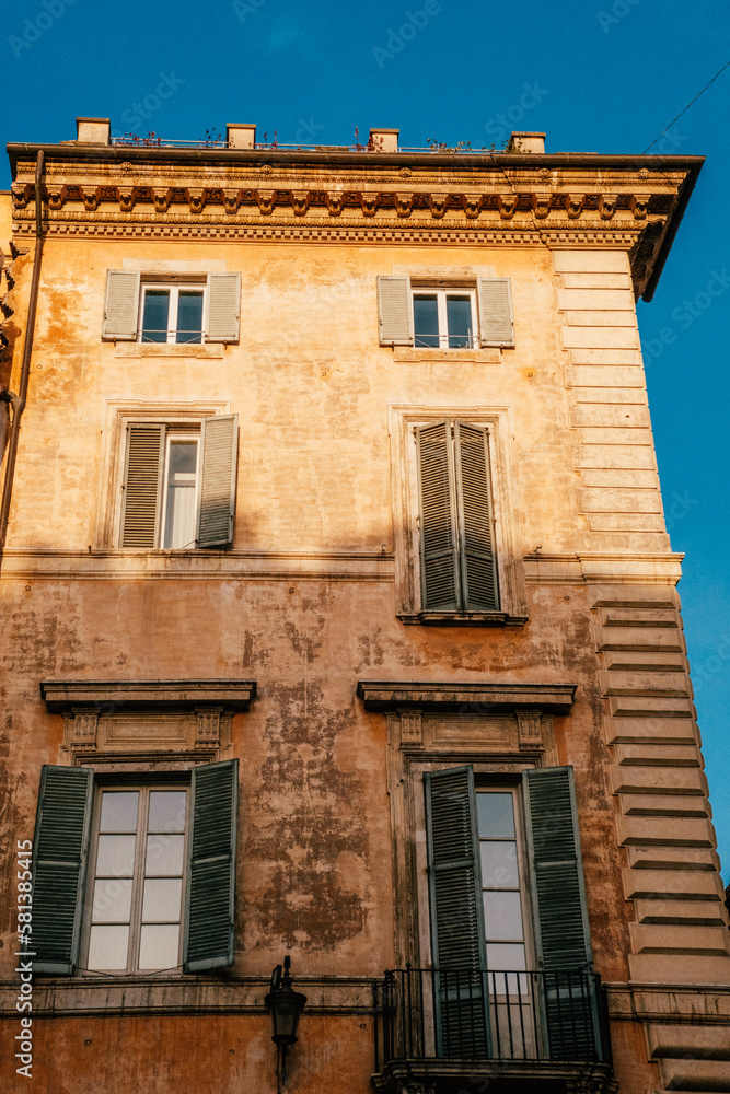 facade of an building in Rome