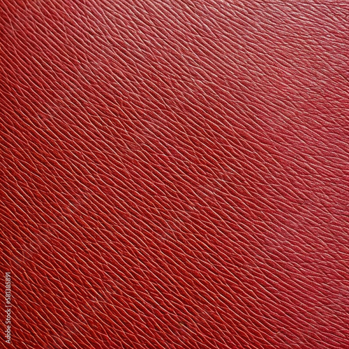 red leather  texture  pattern  background closeup  with generative AI technology
